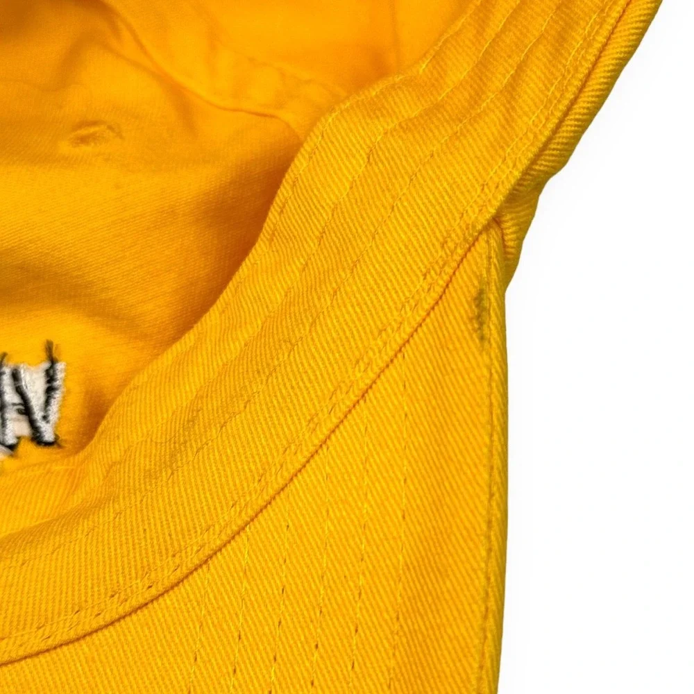 Danny Duncan Virginity Rocks Hat Yellow Embroidered Strapback Baseball Cap Mens